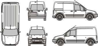 Download Vehicle Wrap Templates Ford Transit Connect supernalnetwork
